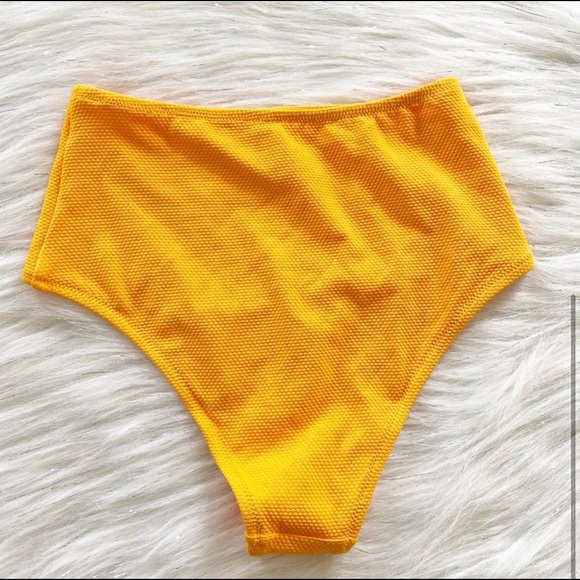 NEW Aerie Mango High Waisted Cheeky Bikini Bottom - Picture 4 of 4